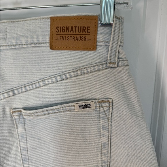 Signature by Levi Strauss Light Blue Mini Skirt - Picture 9 of 9